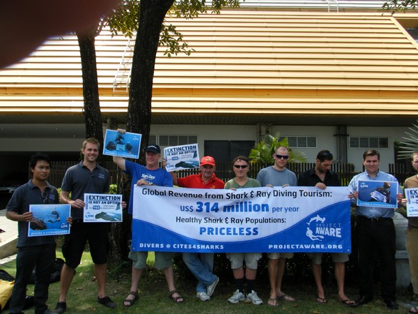 Project AWARE’s, petition represents Saving sharks and rays support from 228 countries around the world with the Asian Diving Club Padi/Cmas/Adip 5* IDC Dive Accademy Thailand Diving PattayaC Project AWARE’s, petition represents Saving sharks and rays support from 228 countries around the world with the Asian Diving Club Padi/Cmas/Adip 5* IDC Dive Accademy Thailand Diving Pattaya